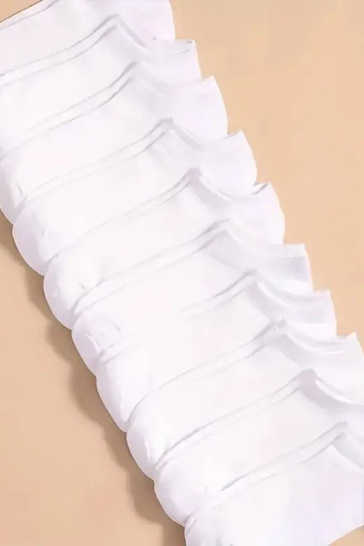 20 Çift Pamuklu Günlük Kullanıma Uygun Kısa Patik Çorap