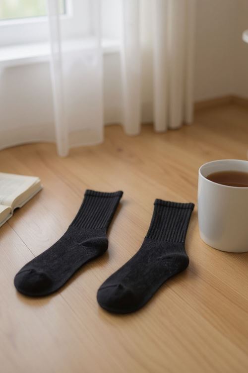 Unisex 5 Çift Premium Kalite Yüksek Pamuklu Kolej Çorap