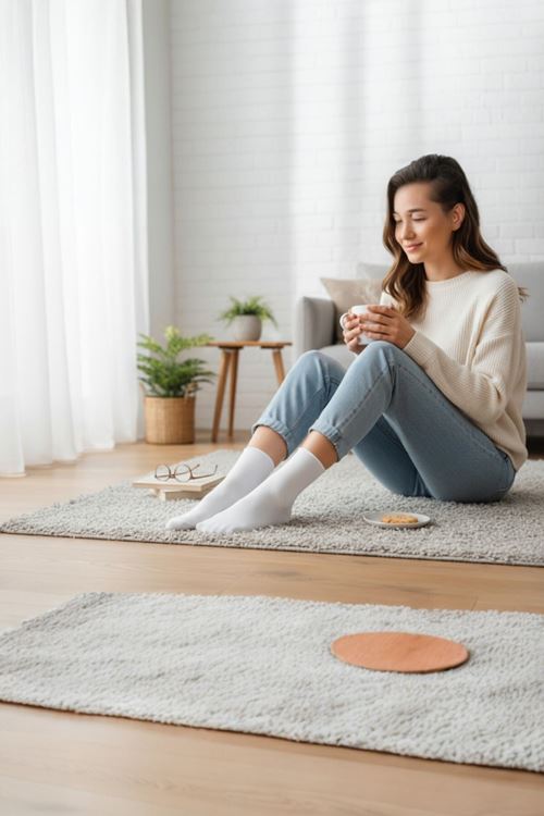 Kadın 6 Çift Premium Kalite Soft Kokulu Bacak Sıkmayan Esnek Bambu Lastiksiz Çorap